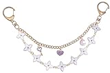 Giftale Love and Flower Theme Bag Charms Keychain for Women Purse Handbag Accessories #L5