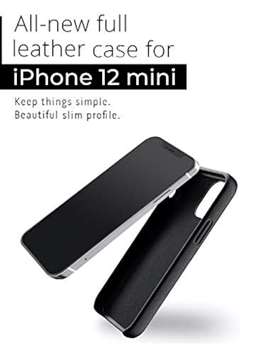 HOT Full Leather Mujjo Leather Case Iphone 12 Mini Mujjo Full - Main Image