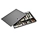 Sparco Money Tray, with Locking Cover, 16 x 11 x 2-1/4 Inches, Black (SPR15505) primary