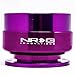 NRG Gen 2.0 Steering Wheel Quick Release Kit Purple Body with Purple Ring SRK-200PP