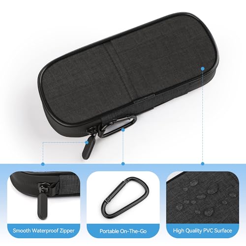 KOWVOWZ Insulin Cooler Travel Case, Portable Diabetic Medication Insulated Cool Organizer, Insulin Cooling Bag with 1 Reusable Ice Packs for The Daily Life and Trip