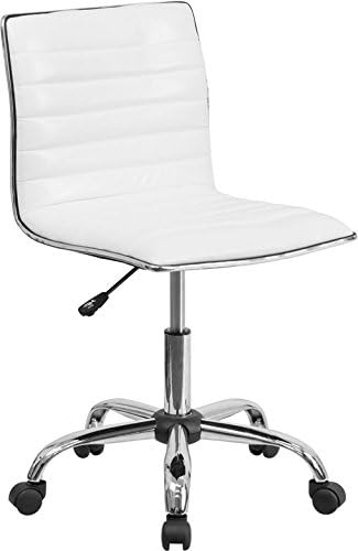 American Beauty Equipment Italica 512B Low Back Arm Less Manicure Table Stool (White)