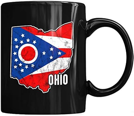 Amazon Com Ohio State Map Mug Ohio State Coffee Mug 11oz Gift Black Tea Cups Coffee Cups Mugs