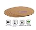 AJSPOW 100PCS Round Unbleached Parchment Paper, Cookie Baking Sheets, 7 inches Premium Brown Parchment Paper Liners, Natural Parchment Paper for Round Cake Pans Circle, Non-Stick Air Fryer Liners