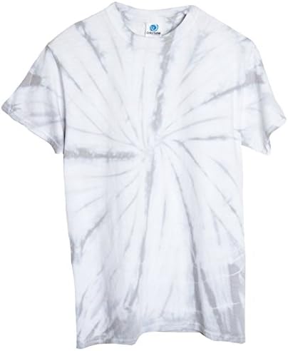 Ragstock Tie Dye T-Shirt, Spider-Silver - XL