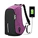 College Laptop Backpack, Anti-theft Waterproof Business Backpack with USB Port