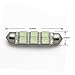 Partsam 6Pcs 6Smd Led Ice Blue 42Mm Festoon Rear Dome Light Bulbs 211-2 6413 For 2005-2013 Ford Escape