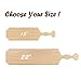 Battife Sorority Paddle 15‘’ Inch Greek Fraternity Paddle Unfinished Wooden Pine - 100% Solid Wood Paddle [2Pack]