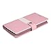 AceAbove LG G4 Case, LG G4 Wallet Case Book Cover Case with Premium Soft PU Leather with Stand Flip Cover and Credit Card Id Holders (Pink/White)