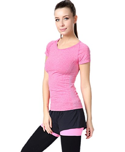 Tiheen Womens Tight-Fitting Athletic 