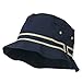 e4Hats.com Striped Hat Band Fisherman Bucket Hat