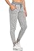 My Yuccie Women's French Terry Sweatpants Sweatpants with Side Pockets, Medium, Charcoal 2