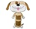 Seat Pets Tan Dog Car Seat Toy
