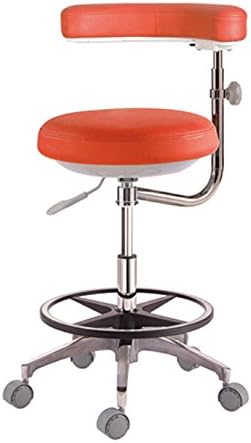 YOHOSO Micro Fiber Leather Nurse Chair Armrest 360 Rotation Seat Height Adjustment Portable Dental Chair QY500-NC-XW