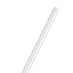 24in Ceiling Fan Extension Downrod in Gloss White
