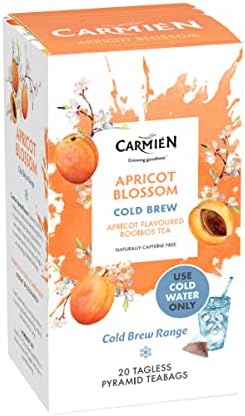 Carmién Tea Cold Brew: Apricot Blossom Rooibos Tea 20's (50g) price in ...