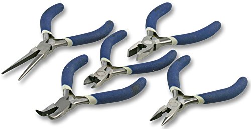 5 Piece Mini Pliers Set