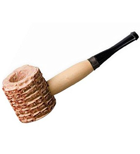 Funny Party Hats Beachcomber Hat & Corn Cob Pipe – Hawaiian Luau Hat