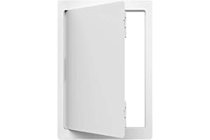 Acudor PA0808 Pa-3000 Plastic Access Door 8x8, Plastic, 10" Height , White