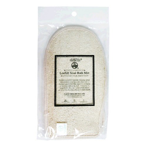 Earth Therapeutics Earth Elementals Bath Mitt, Loofah Sisal, 1 each (Pack of 6)