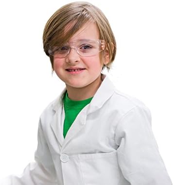 Children's White Cotton Lab Coat for Science Projects and Arts & Crafts, X-Small