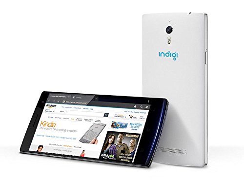 Indigi Dual Core 3G Smartphones, 5.5" - Unlocked (White)