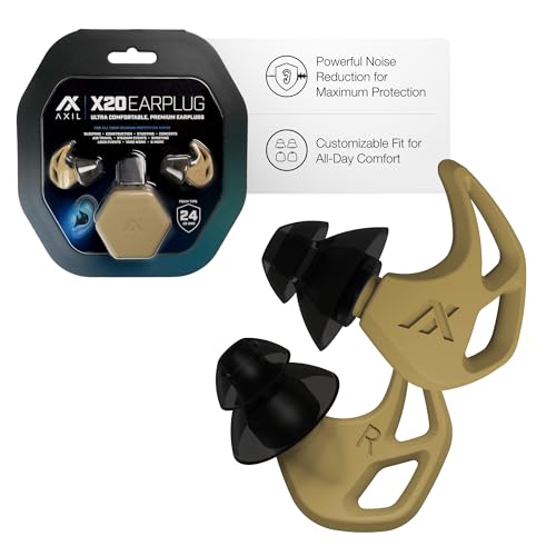 AXIL X20 Noise Reduction Earplugs