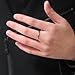 2mm Super Slim White Tungsten Ring Top Polished Comfort Fit Rings Domed Couple Rings Mens Womens Wedding Bands