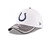 New Era NFL Indianapolis Colts 2016 Training Camp Team Color 39THIRTY Stretch Fit Cap, Medium/Large, White/Gray Heather