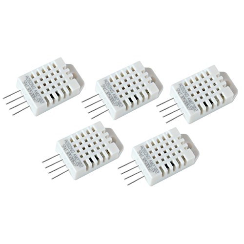 Optimus Electric 5pcs DHT22 Digital Temperature and Humidity Sensor - Measure -40 °C to 80 °C Temp and 2 to 5% RH for Microcontrollers Development Boards from - Thumbnail 4