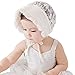 Baby Girls Lace Hats Infant Kids Beanie Bonnet Hats Hair Accesorries (White)