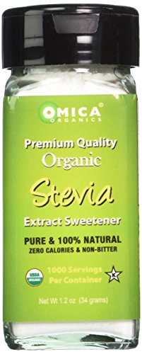 Omica Organics Stevia Extract Sweetener Powder (1.2 oz)