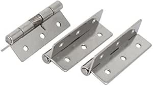 Amazon.com: 60mmx40mmx8mm Bisagras de puerta automaticas de resorte con