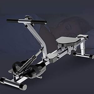 CUTEY Rowing Machine Adjustable Full Motion Rowing Machine Rower 150kg Weight Capacity and Monitor