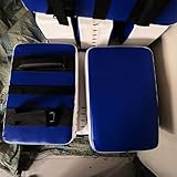 TigerBoss One Karate Taekwondo Boxing Kick Punch Adjustable Soft Shield Durable Training Pad for Boxing,Training and Protecting Your Palm,Wrist and Decreasing The Shock（Blue）