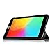 Fintie SlimShell Case for LG G Pad 7.0 - Ultra Lightweight Cover with Auto Sleep/Wake Feature for LG GPad V400 / V410 (LTE) / VK410 / UK410 / LK430 (G Pad F7.0) 7-Inch Tablet (Black)