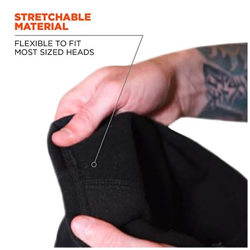 Ergodyne N-Ferno 6823 Balaclava Ski Mask, Wind-Resistant Face Mask, Hinged Design to Wear as Neck Gaiter - Image 7