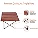 Portable Folding Camping Table, Lightweight Compact Table Desk up to 50.7lbs for Outdoor and Indoor Picnic, Hikingthumb 3