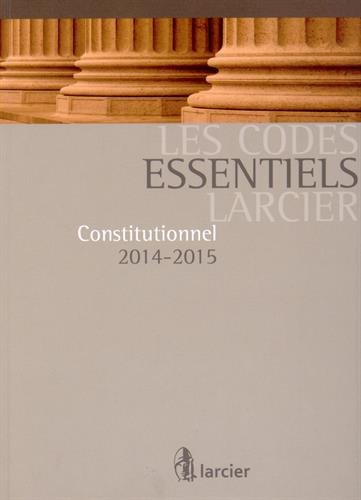Constitutionnel, 2014-2015