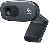 Logitech C270 960-001063 HD Webcam - Black