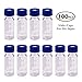 2mL Autosampler Vials with Writing Area and Graduations, 9-425 HPLC, Screw Cap, Blue PTFE & White Silicone Pre-Slit Septa, 100 Pcs