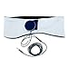 CozyPhones Sleep Headphones - Over Ear Headphones from Ultra Thin Cool Mesh Wired for Side Sleepers, Meditation, Running, Laptop, and Phone - Gray Lycra
