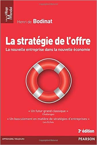 Amazon Fr La Strategie De L Offre 3e Edition Actualisee Bodinat Henri De Livres
