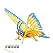 MISCY 3D Puzzle Arts Projects Craft Wood 3D Puzzles for Kids Ages 3+,Especially for 6-8 &up Assemble Paint DIY Animal Crafts Butterfly