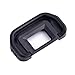Eggsnow Eyepiece/Eye Cup（2 Pack）Canon EB Replacement for Canon EOS 5D 6D 40D 50D 70D 60D 80D 6D2 5D2 D60 and more Camera Viewfinder 18MM