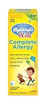 Hyland's 4 Kids Complete Allergy Relief Syrup, Natural Indoor and Outdoor Allergy Relief, 4 Ounces