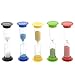 Sand Timer Foxnovo Colorful Sandglass Hourglass Sand Clock Timer 30sec 1min 3mins 5mins 10mins 5pcs Random Color
