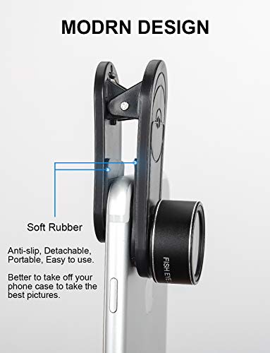 image for MOKCAO Phone Camera Lens Kit, 6 in 1 Cell Phone Camera Lens with 18X Z