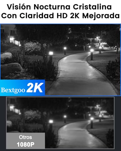 Bextgoo Mirilla Digital Puerta WiFi, 2K Videoportero con Monitor 4,3", Tarjeta 32GB, Batería 8000mAh, Gran Angular 170°, Detección IA, Audio Bidireccional, Visión Nocturna, para Pisos y Casas
