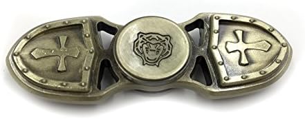 EDC Spinner WOODFONE Fidget Triangle Hand Spinner ADHD Focus Toy,Ultra Durable High Speed 1-6 Minutes Spins Hand Spinner with Premium Ceramic Bearing (Antiqued)